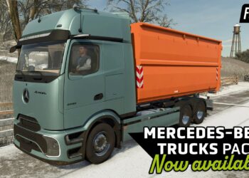 Mercedes-Benz Truck Pack Farming Simulator 25 released