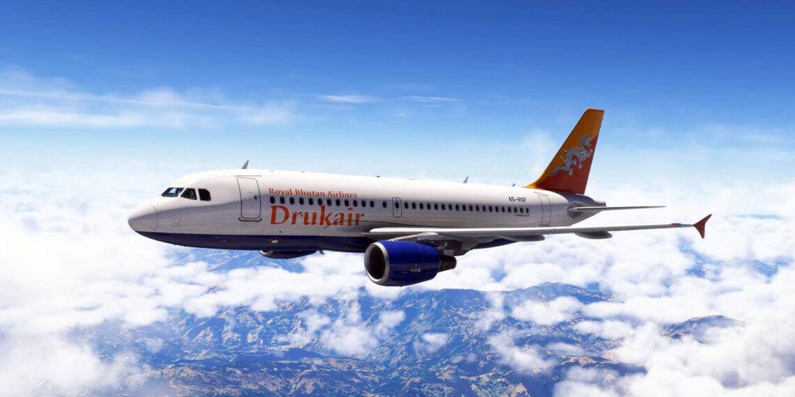 Microsoft Flight Simulator 2024 Druk Air A319