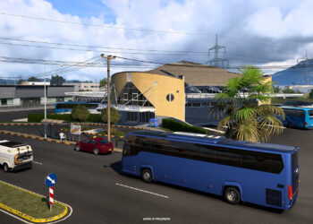 Euro Truck Simulator 2 Coaches DLC Bus Stations