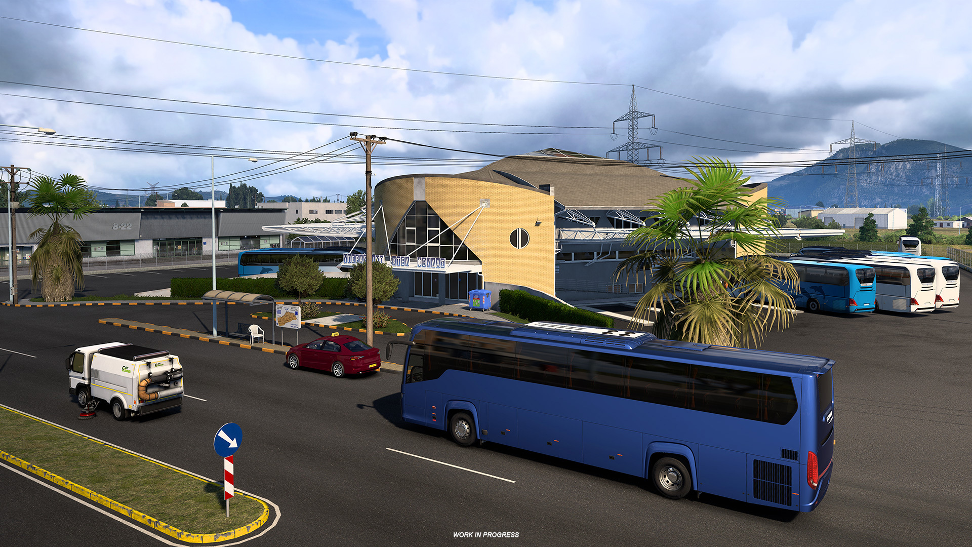 Euro Truck Simulator 2 Coaches DLC Bus Stations