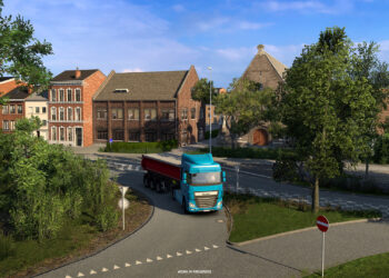 Euro Truck Simulator 2 Benelux Rework Brussels