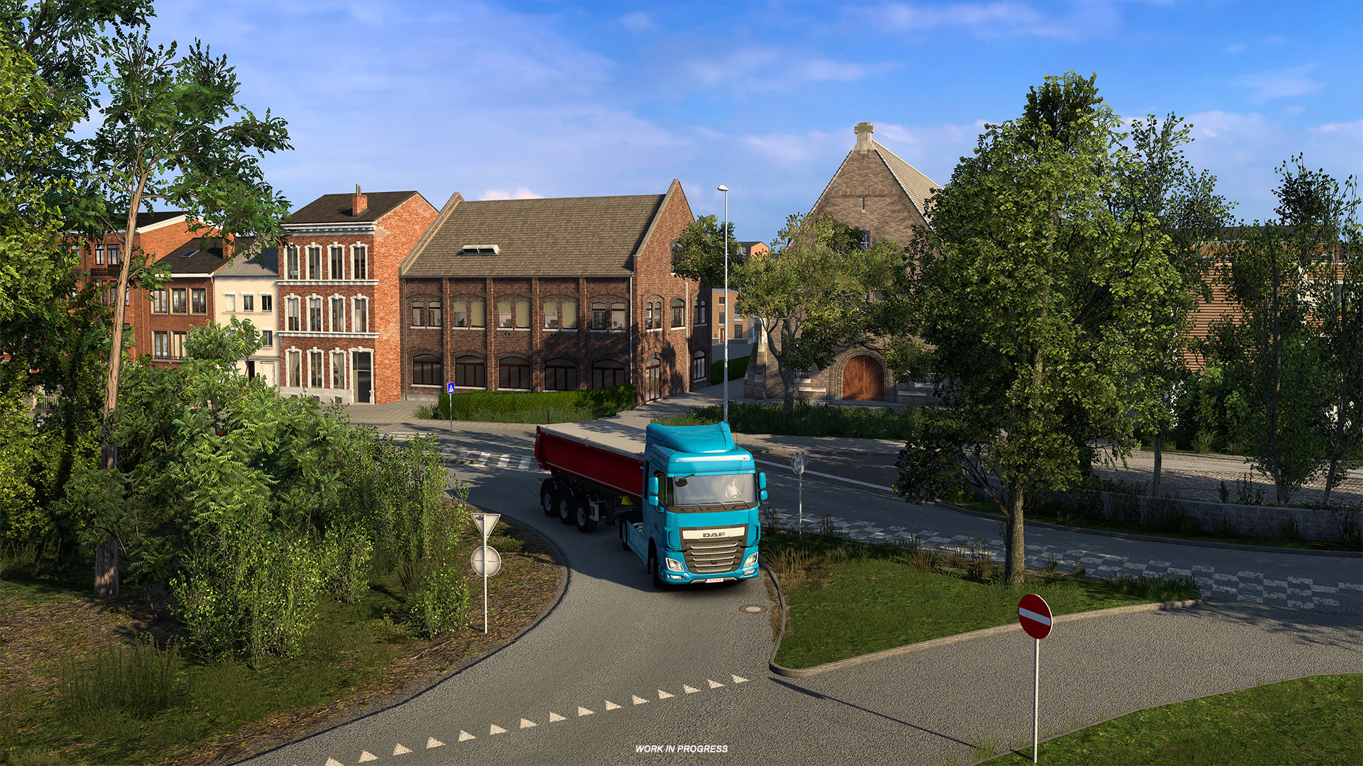 Euro Truck Simulator 2 Benelux Rework Brussels