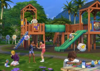 The Sims 4 playgrounds