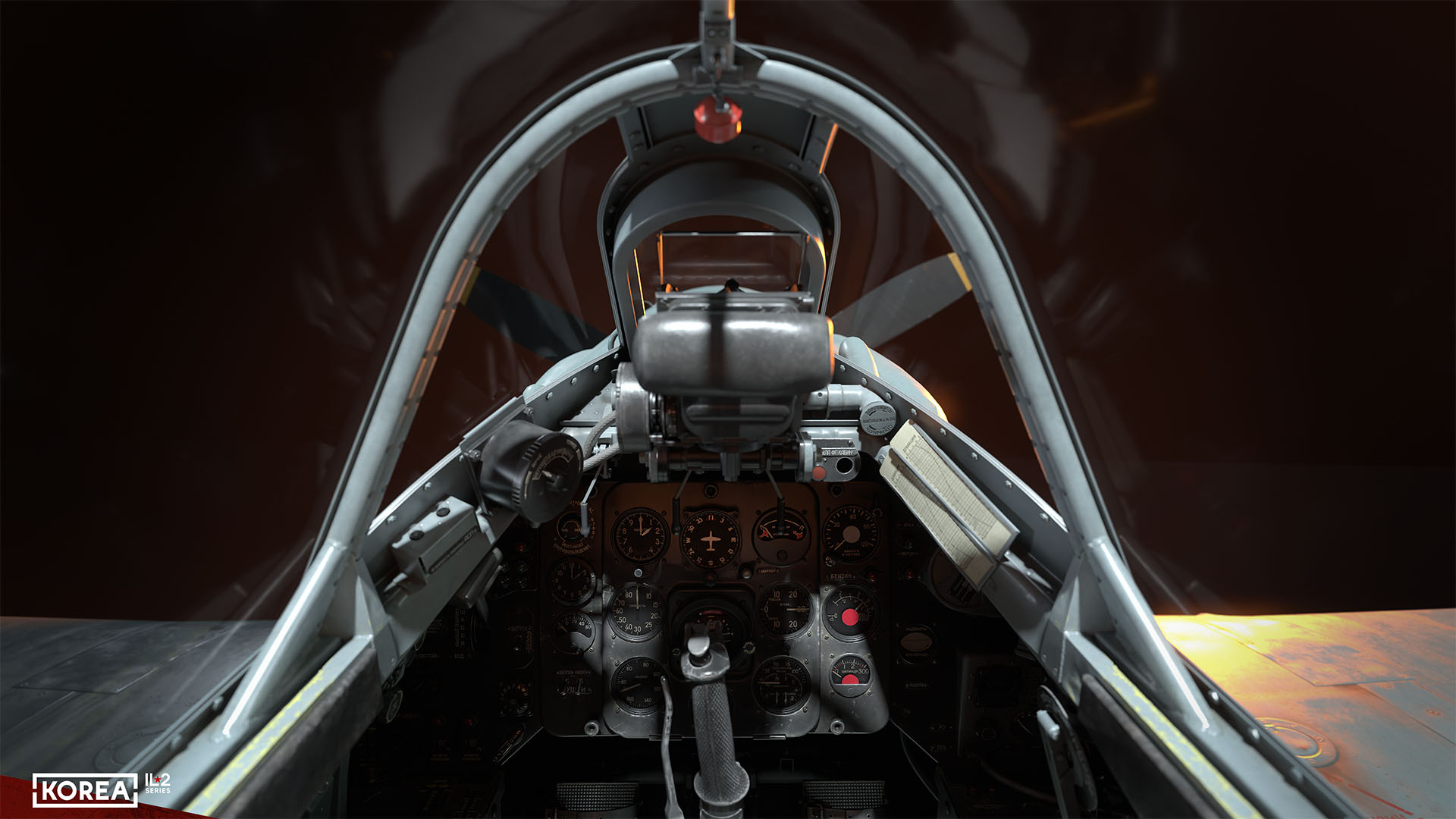 Korea Il-2 Series La-11 Cockpit