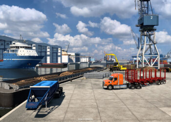 American Truck Simulator Louisiana Port Fourchon