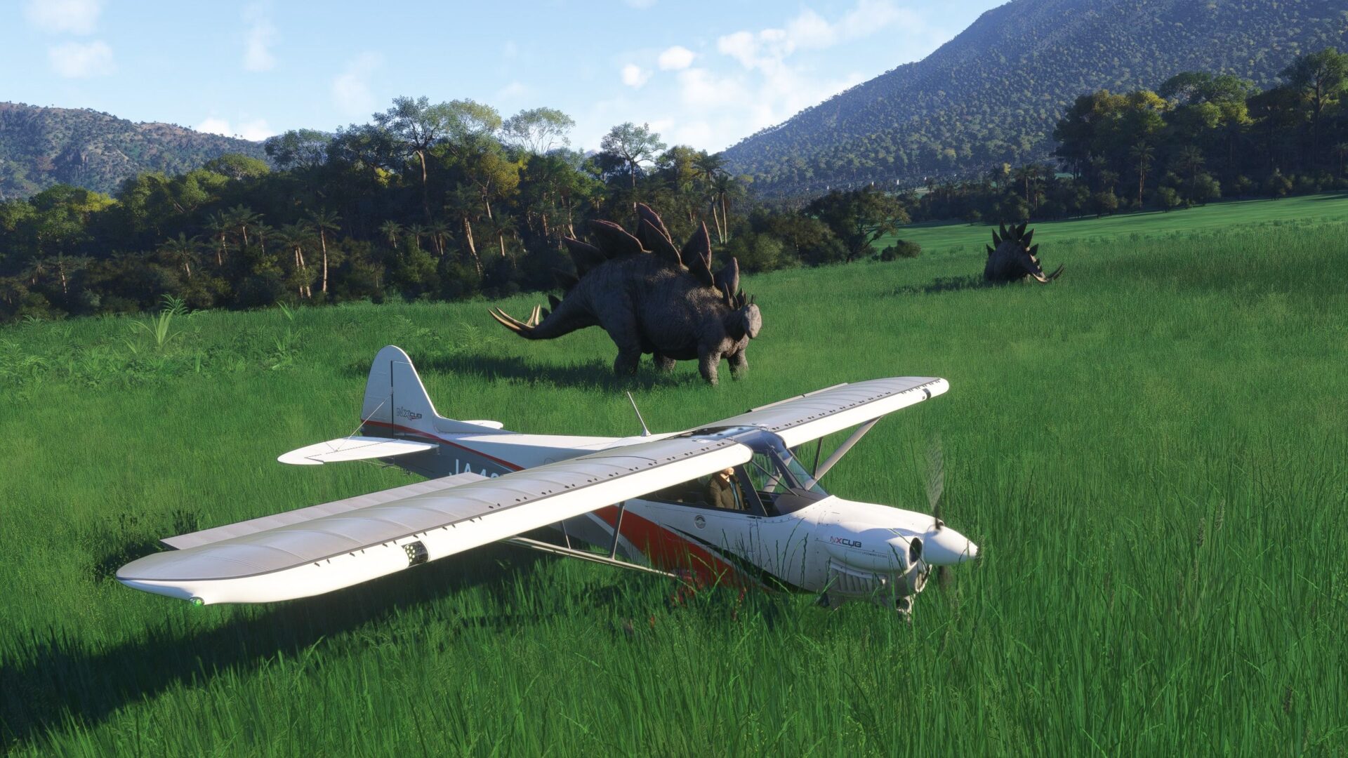 Microsoft Flight Simulator 2024 Jurassic World No Runway