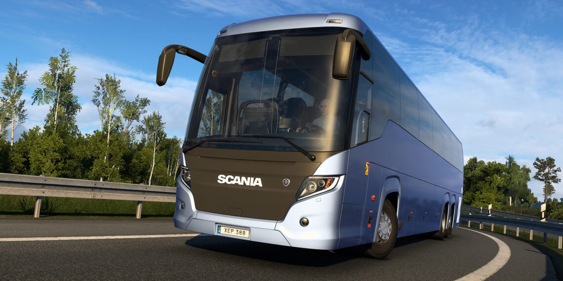 Euro Truck Simulator 2 Scania Coach