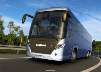 Euro Truck Simulator 2 Scania Coach