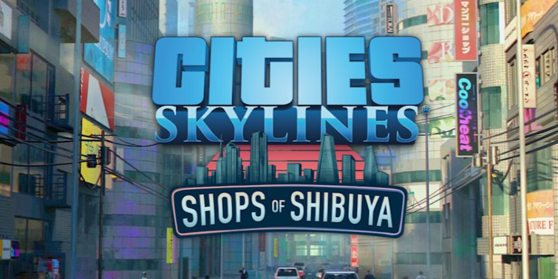 Cities Skylines Shops of Shibuya Content Creator Pack