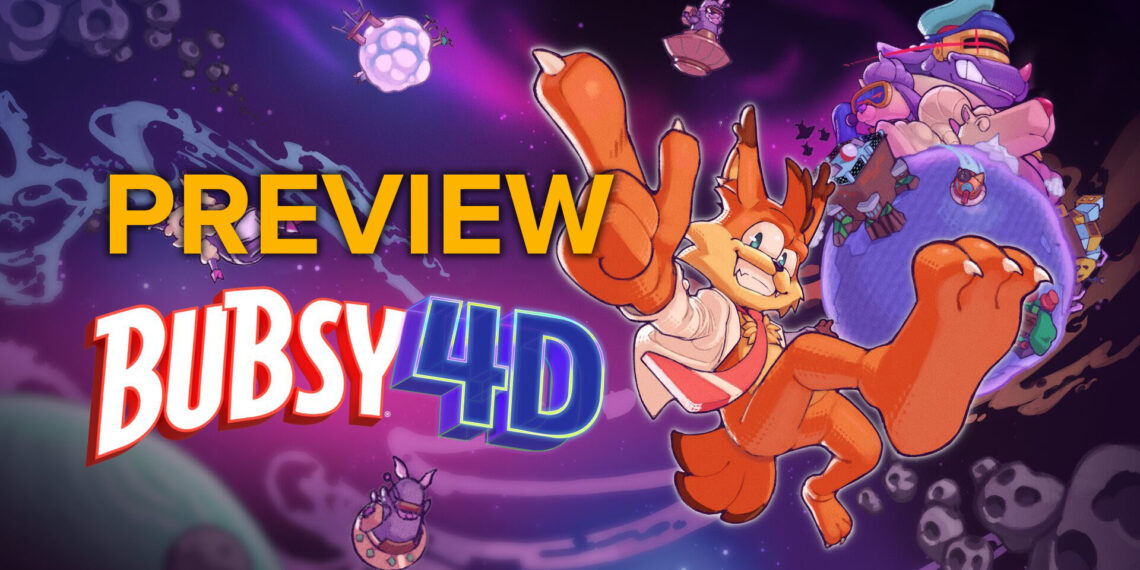Bubsy 4D Preview