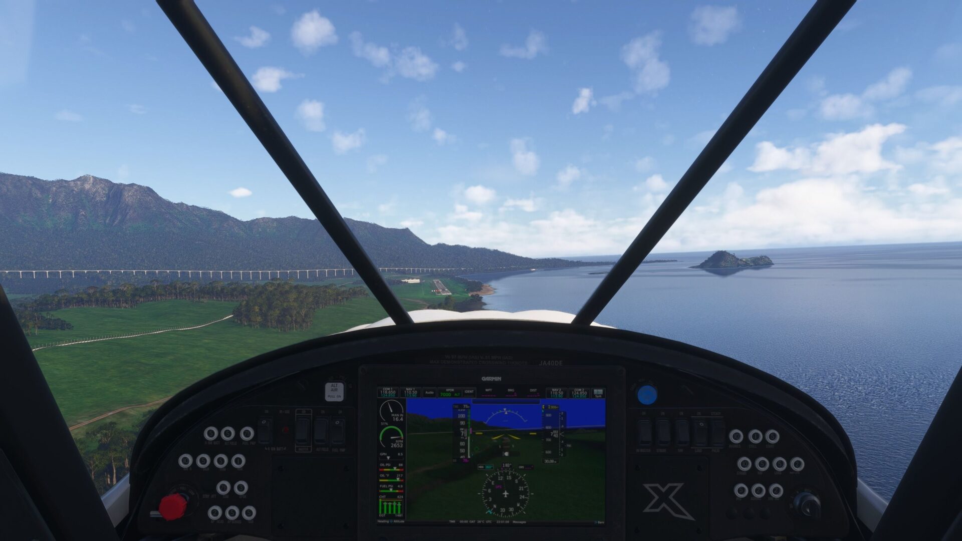 Microsoft Flight Simulator 2024 Jurassic World PAPI