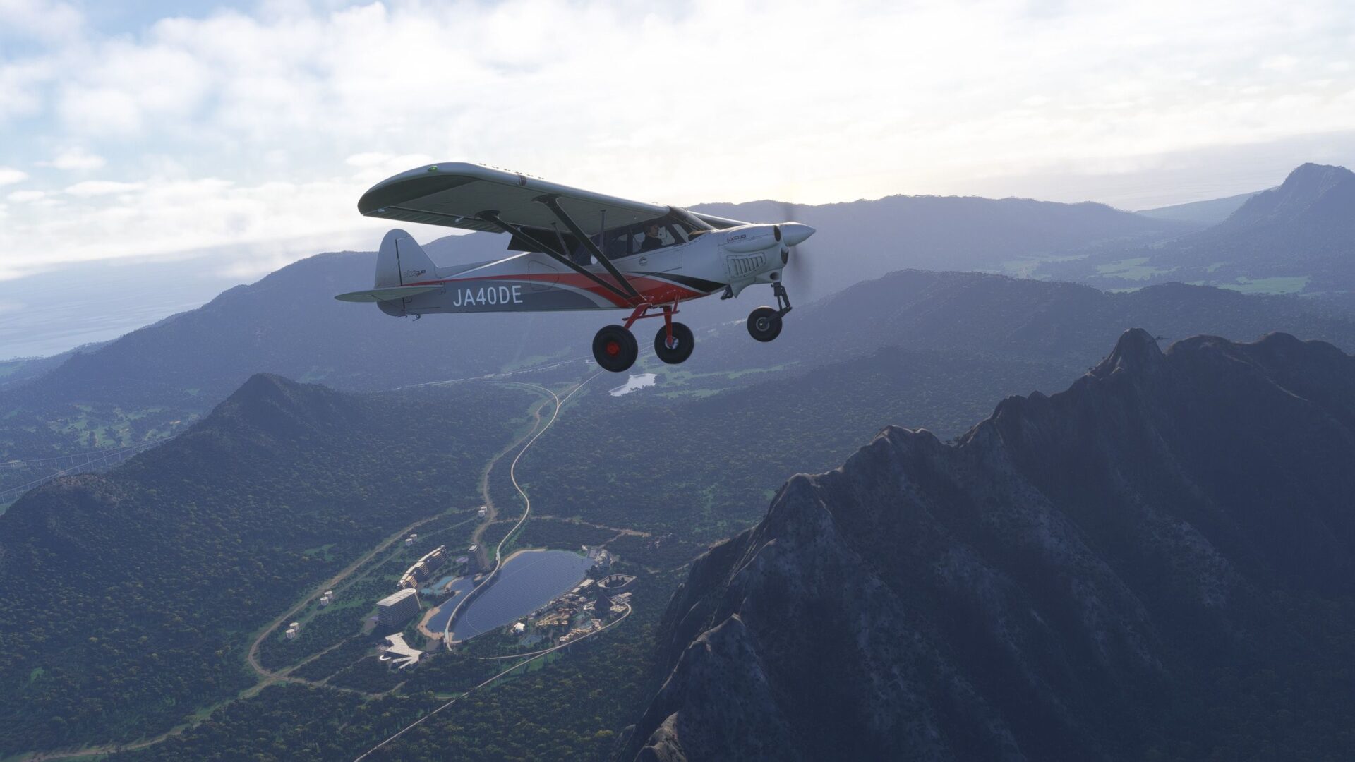 Microsoft Flight Simulator 2024 Jurassic World Cruising