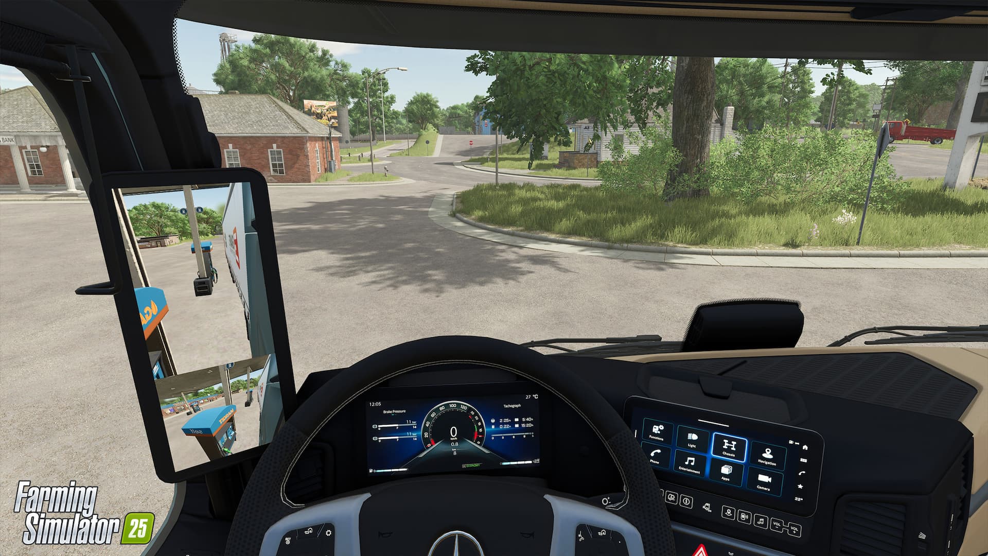 Mercedes-Benz Farming Simulator 25 digital mirror 1