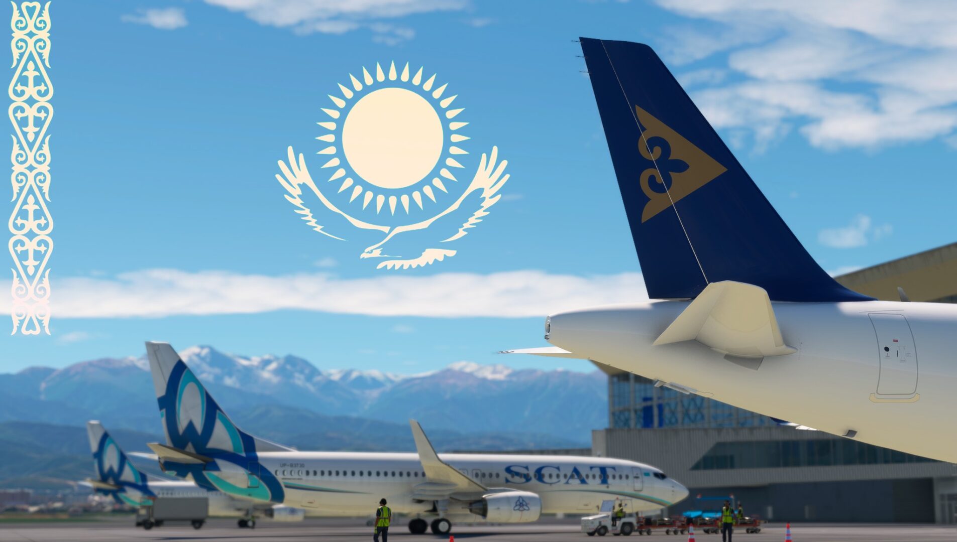 Microsoft Flight Simulator Almaty Airport