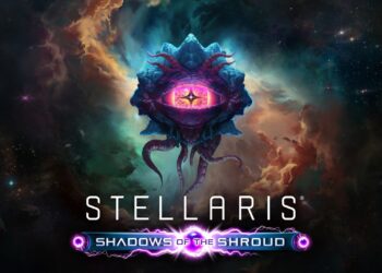 Stellaris Shadows of the Shroud key art