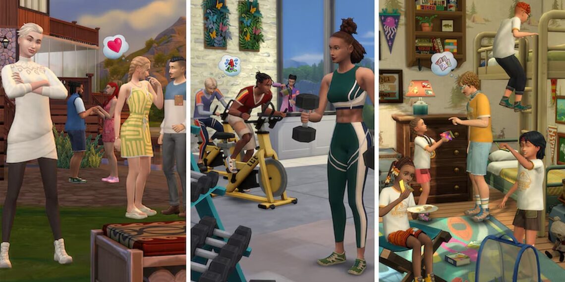 The Sims 4 Adventure Awaits reel