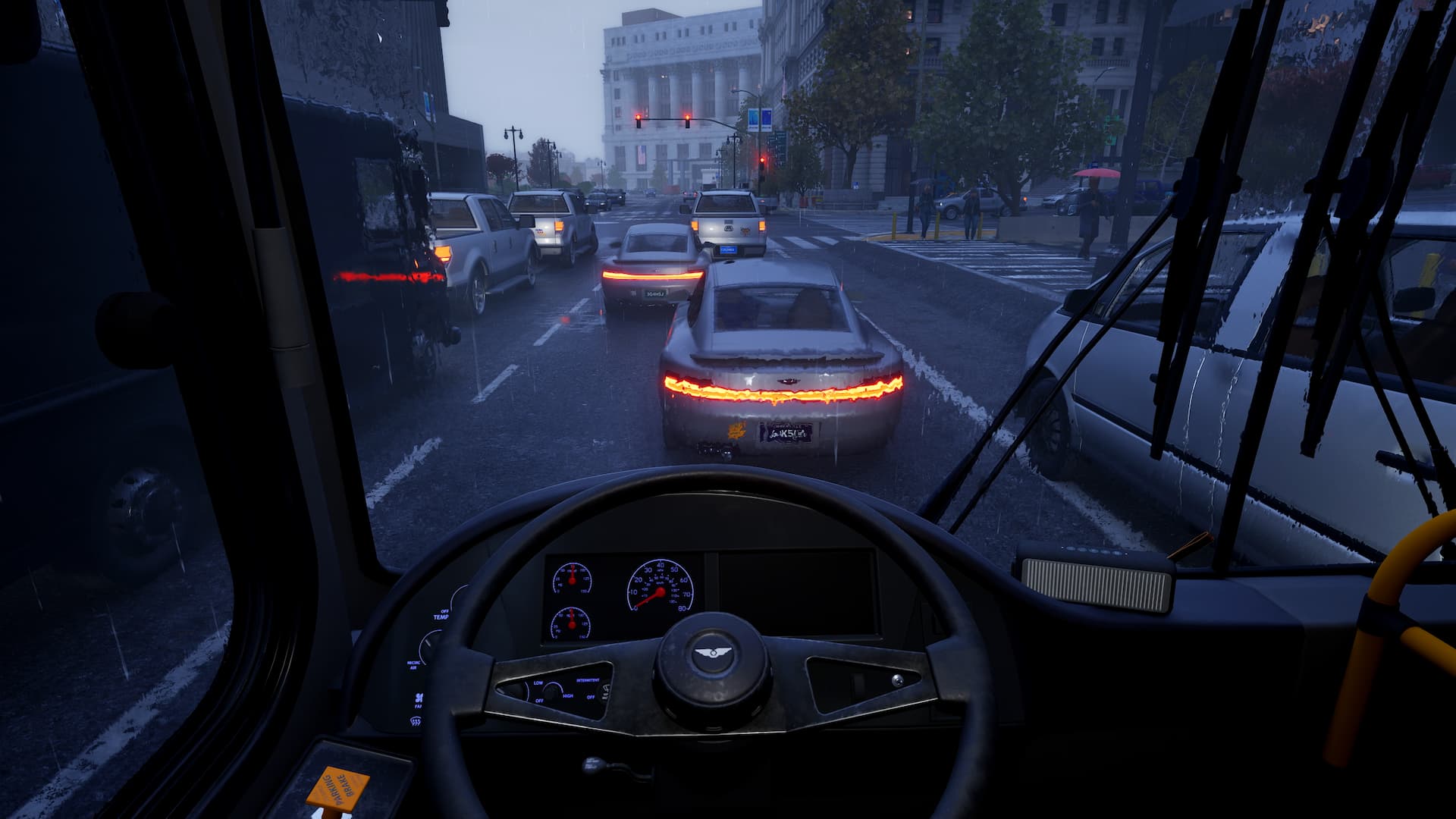 Bus Bound driving POV