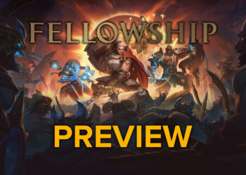 Fellowship key art with logo and "preview" title
