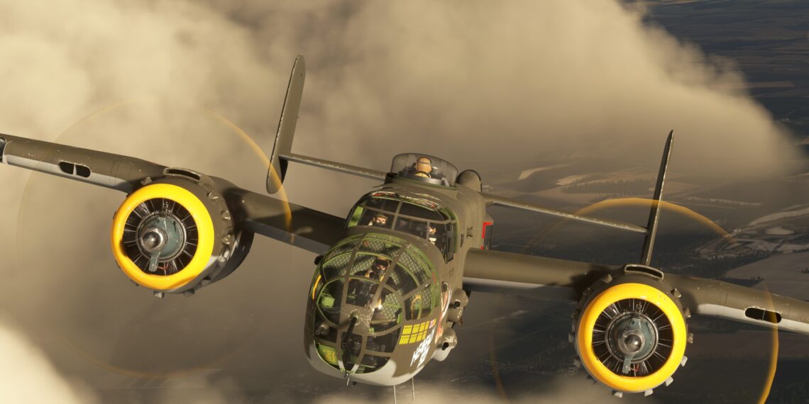 Microsoft Flight Simulator B25 Mitchell