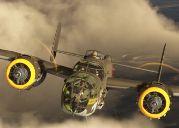 Microsoft Flight Simulator B25 Mitchell