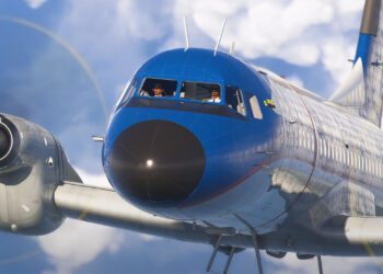 Microsoft Flight Simulator NAMC YS-11