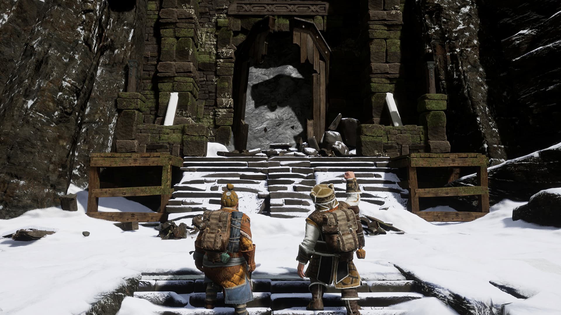 The Lord of the Rings Return to Moria Durin's Folk outside the mountain
