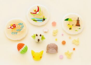 Shichijo Kanshundo Pokémon treats