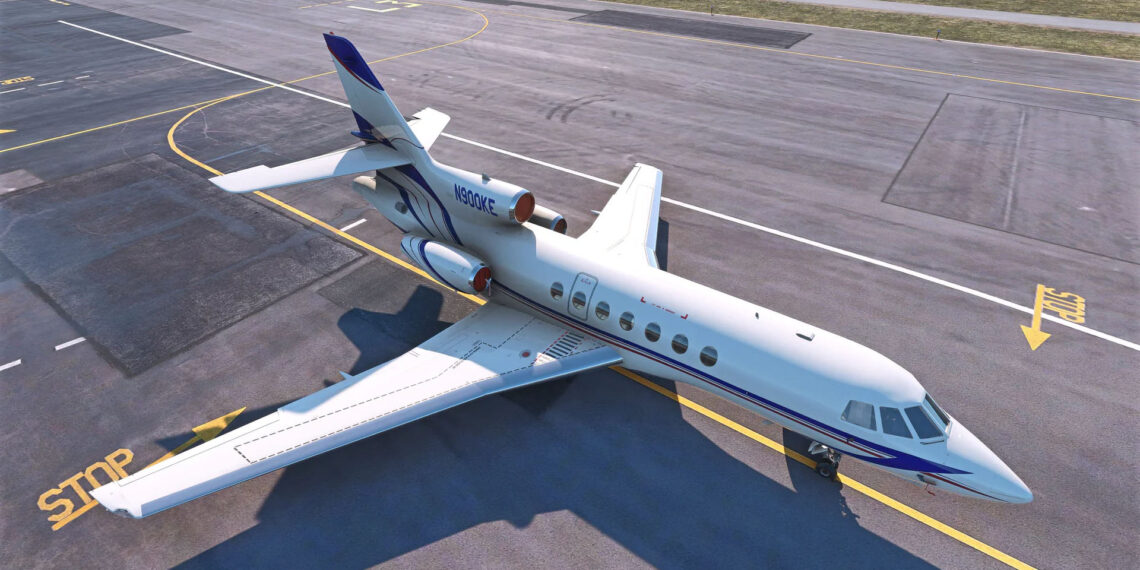 Microsoft Flight Simulator Falcon 50
