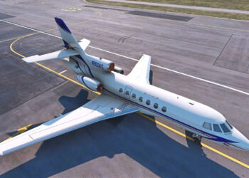 Microsoft Flight Simulator Falcon 50