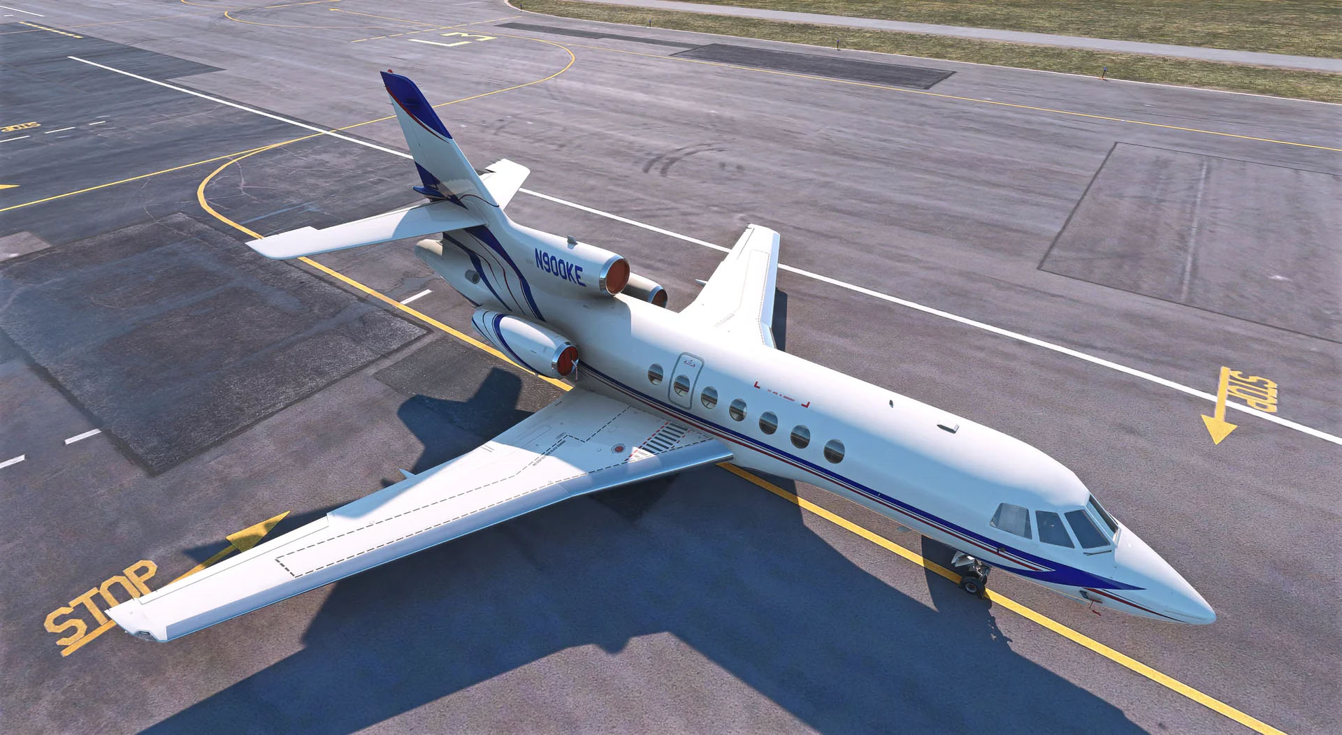Microsoft Flight Simulator Falcon 50