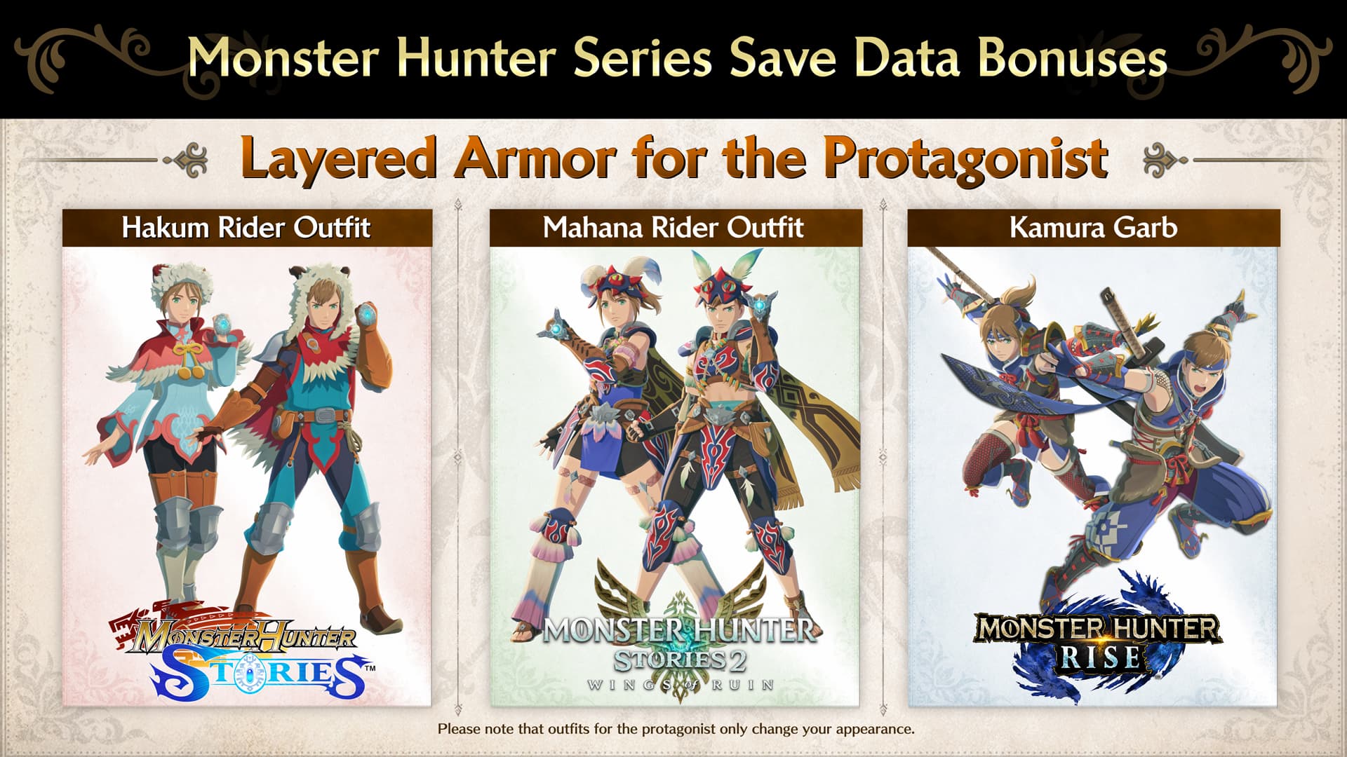 Monster Hunter Stories 3 Twisted Reflection save data bonuses