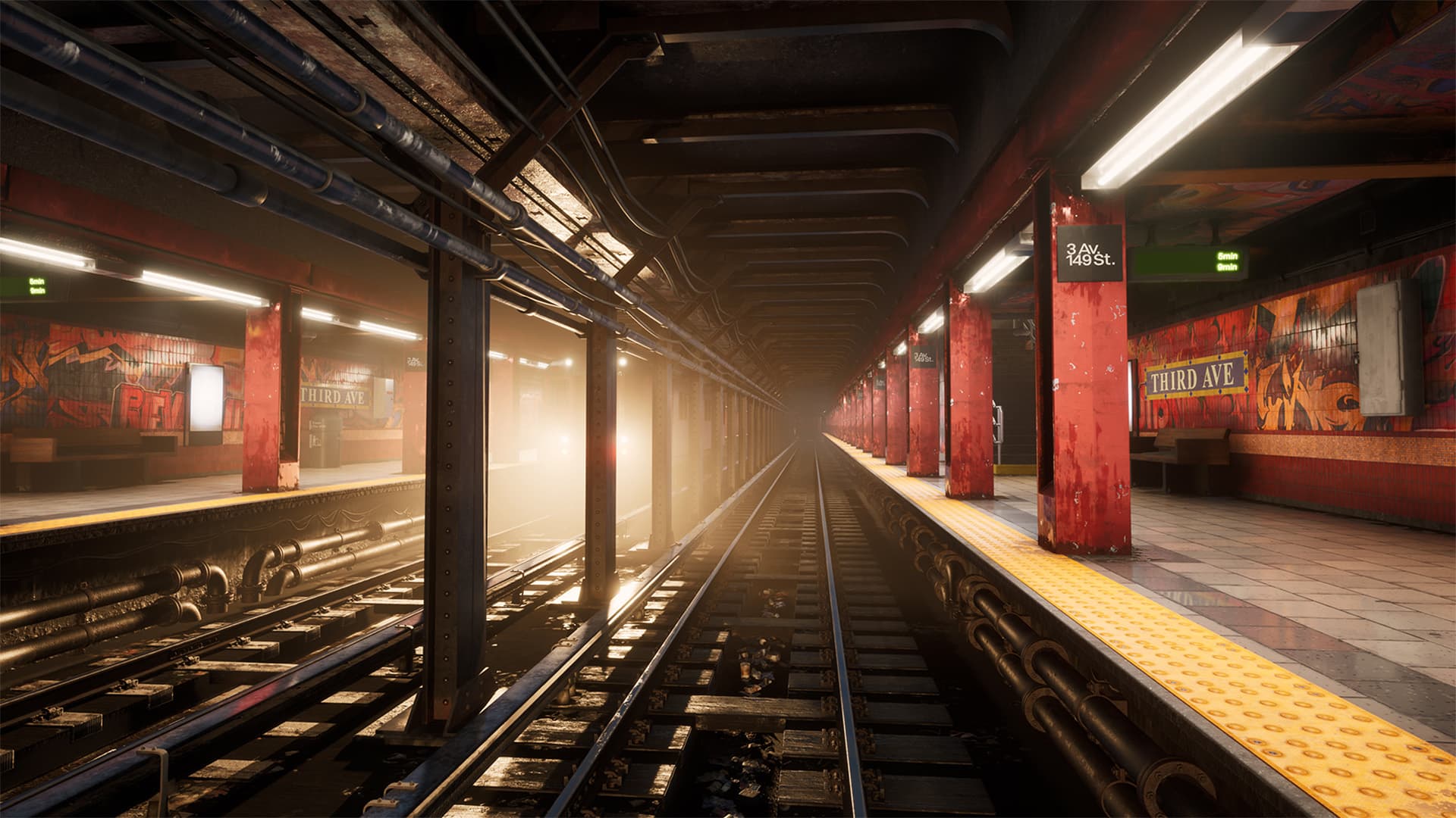 Metro Rivals New York station