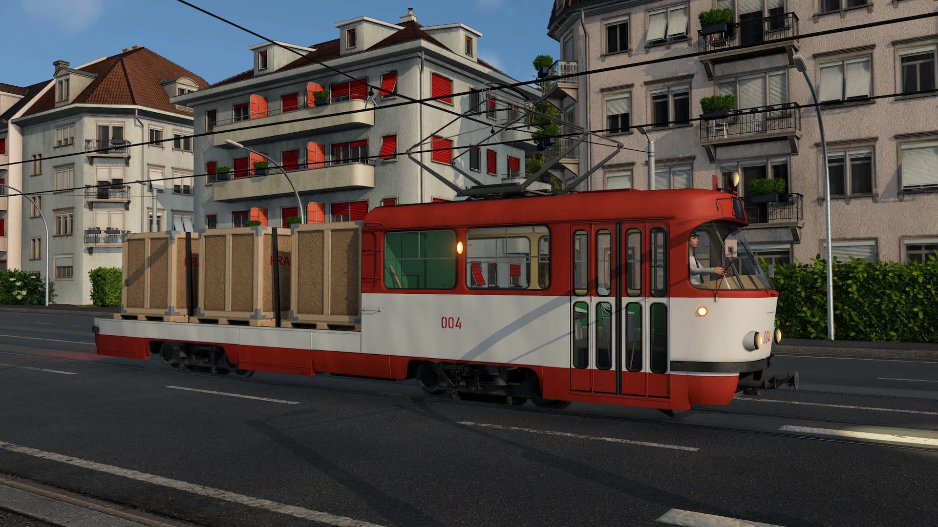 Transport Fever 3 Cargo Tram (Tatra)