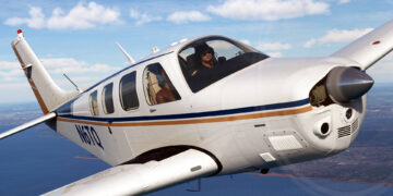 Microsoft Flight Simulator Black Square Bonanza Professional