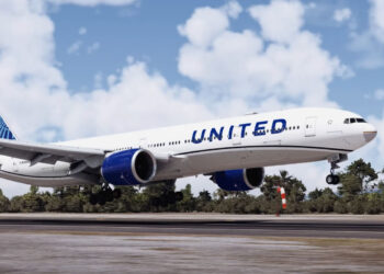 Boeing 777 in Microsoft Flight Simulator