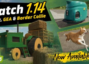 Farming Simulator 25 Patch 1.14 key art