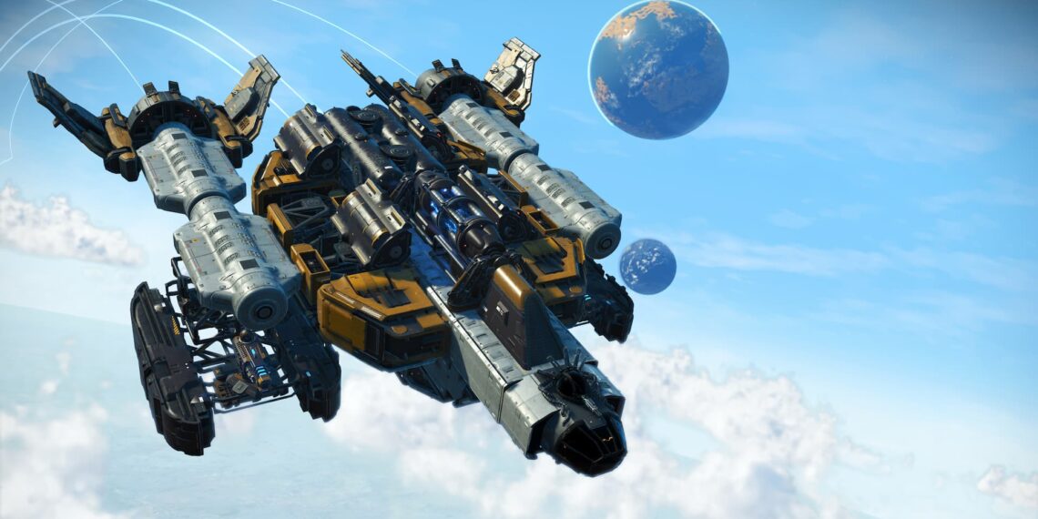 No Man's Sky Breach corvette 1