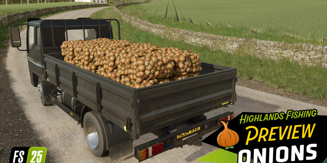 Farming Simulator 25 Peels Back the Onions of the Highlands Fishing Expansion