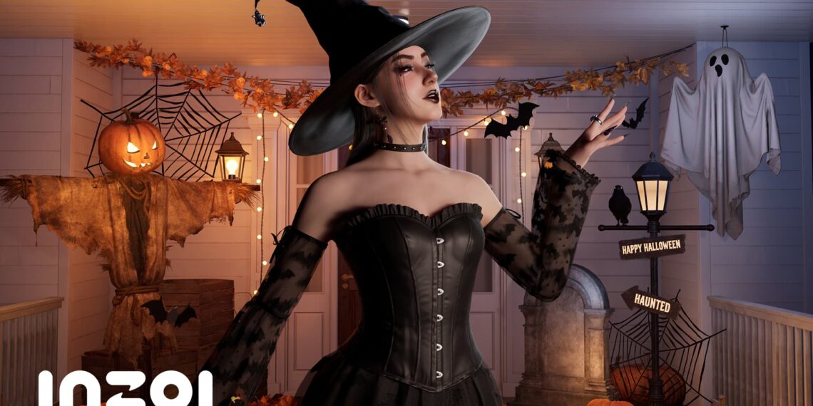 inZOI v0.4.0 Halloween update costume 1