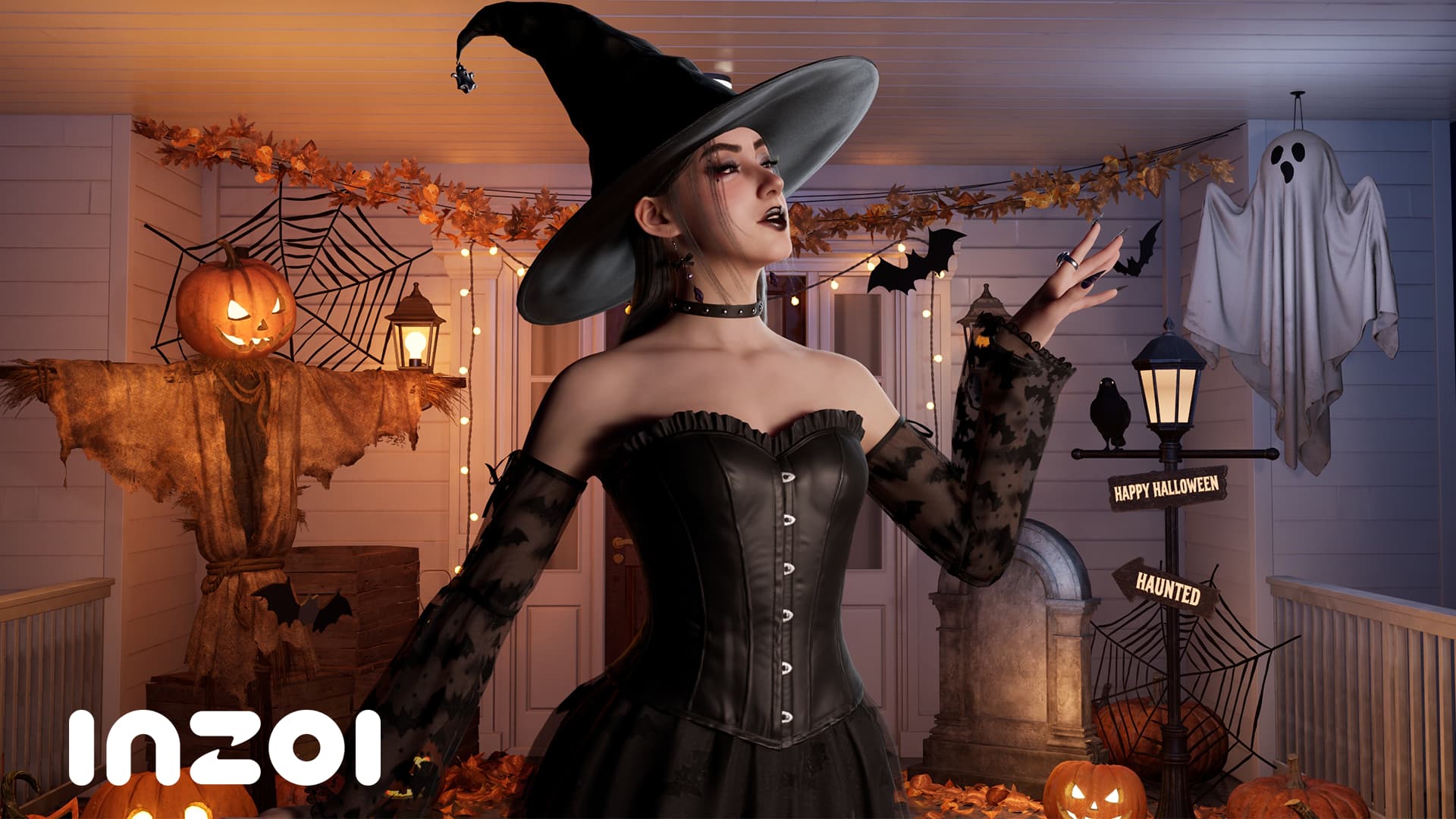 inZOI v0.4.0 Halloween update costume 1