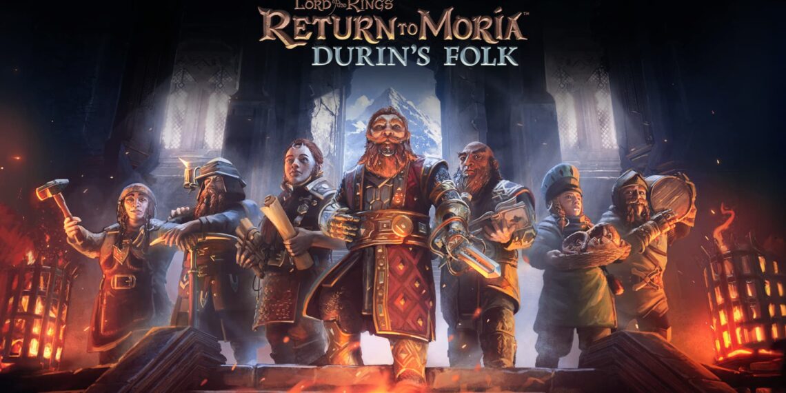 The Lord of the Rings Return to Moria Durin's Folk key art