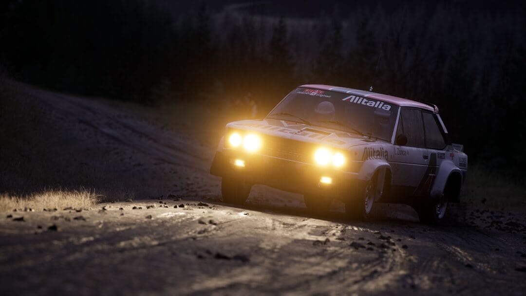 Assetto Corsa Rally racing at night