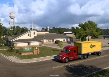 American Truck Simulator South Dakota Towns