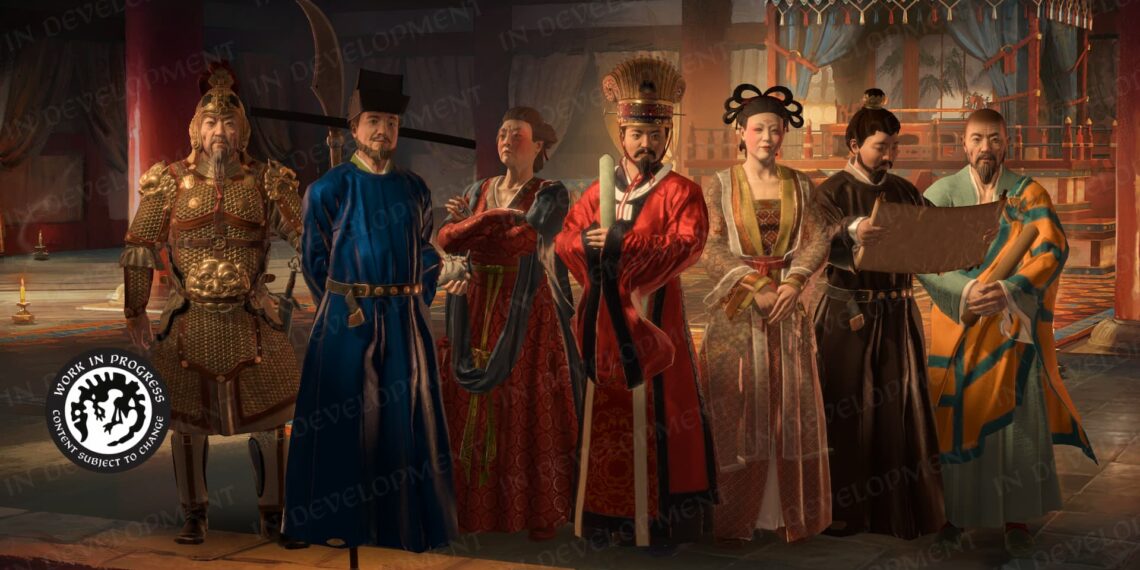 Crusader Kings 3 All Under Heaven Chinese characters