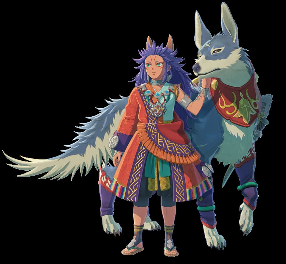 Monster Hunter Stories 3 Twisted Reflection Kol and the Canyne Ward