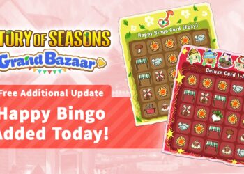 Story of Seasons Grand Bazaar Happy Bingo promo