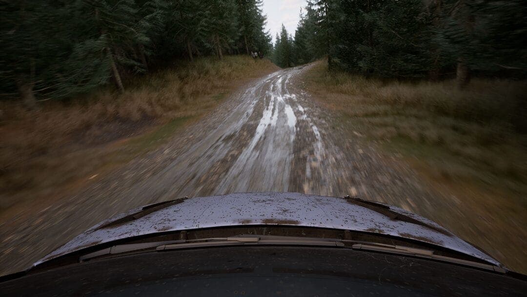 Assetto Corsa Rally racing on dirt road