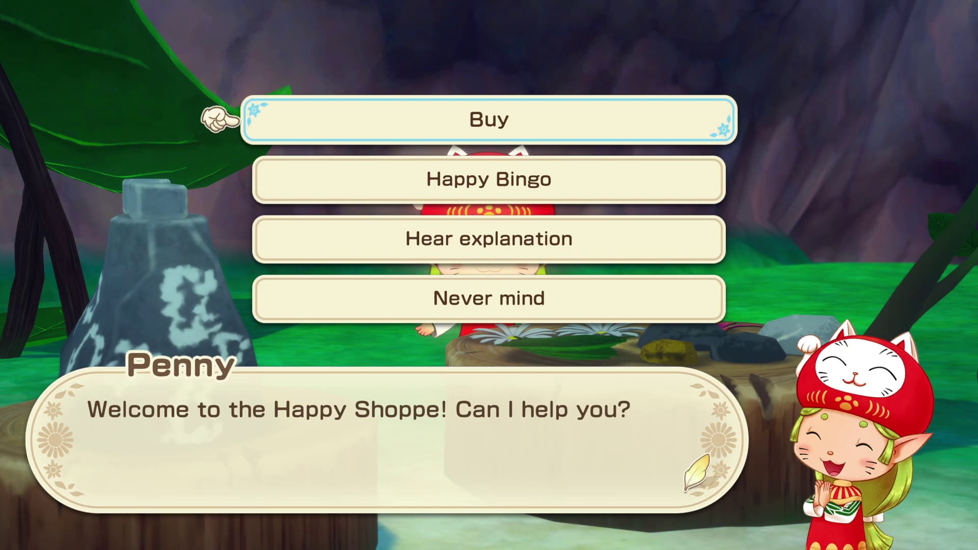 Story of Seasons Grand Bazaar Nature Sprite bazaar booth
