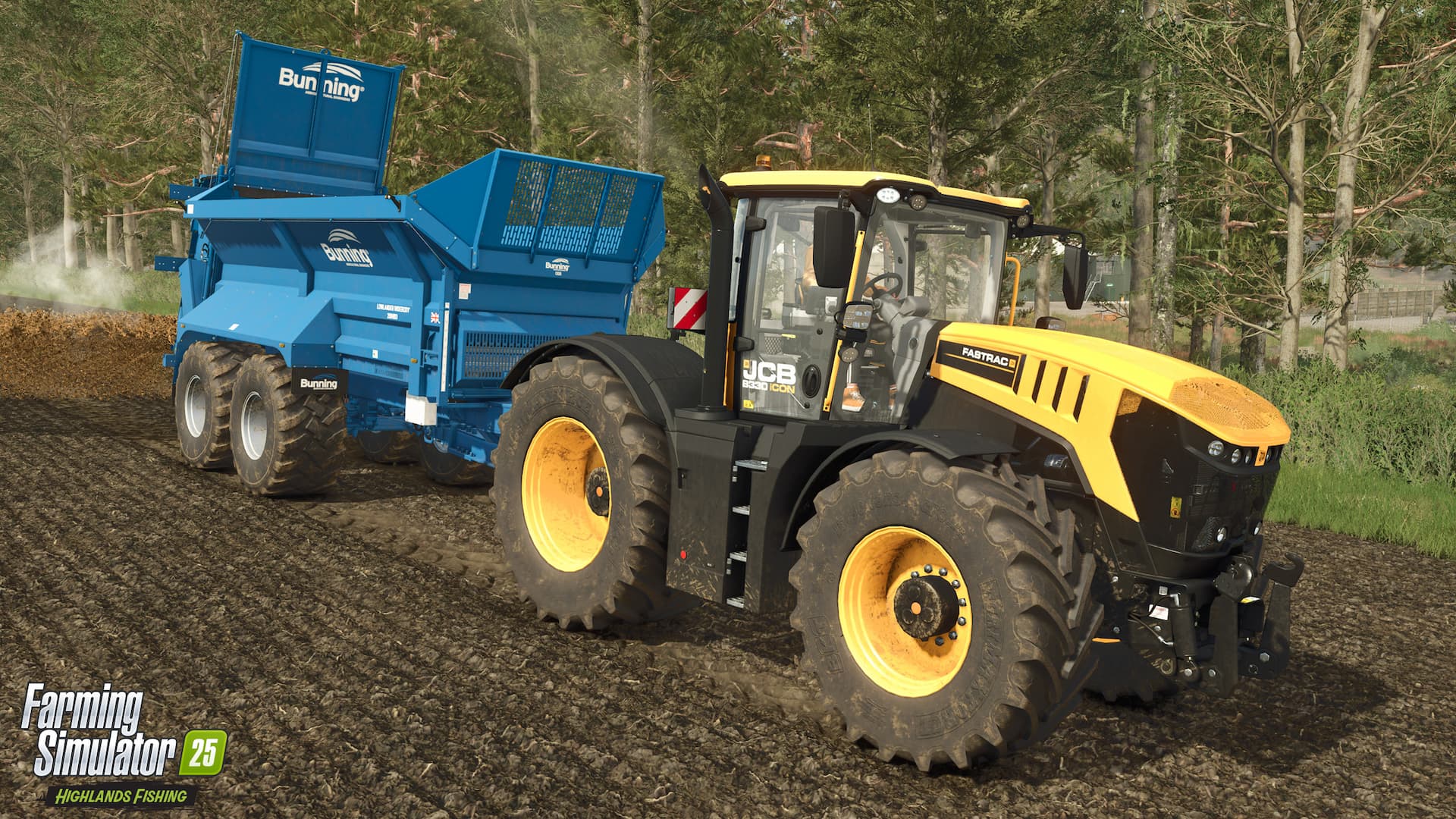 Farming Simulator 25 Highlands Fishing JCB Bunning