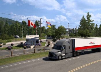 American Truck Simulator British Columbia